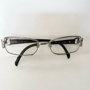 Emilio Pucci Vintage Eyeglasses Frames Glasses Full Rim 53mm